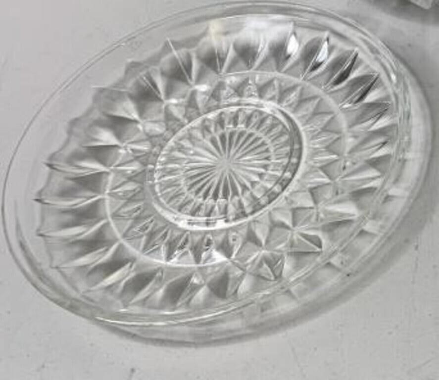 Beautiful Crystal Plate