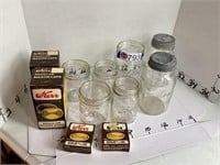 Kerr vintage canning jars