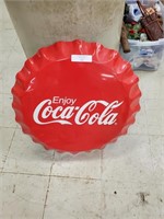 Coke Bottle Cap Sign