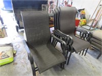 6 PATIO CHAIRS