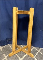 Wooden Plant stand 24” some paint on one side