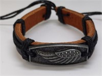 Leather bracelet