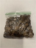 (500) Wheat Pennies