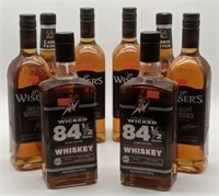(P) Whiskey  Bottles including Premium reserve