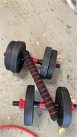 Dumbbell to Weight Bar set