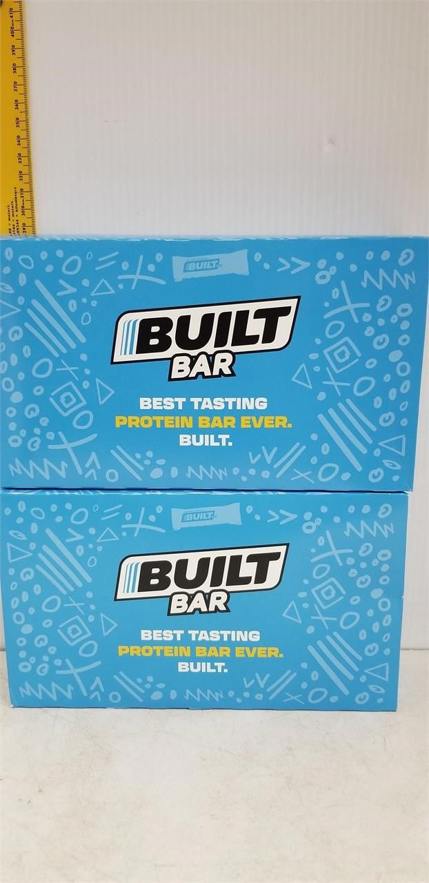 2 BOXES OF BUILT BARS MARKETPLACE MIXED EXP 7/2024