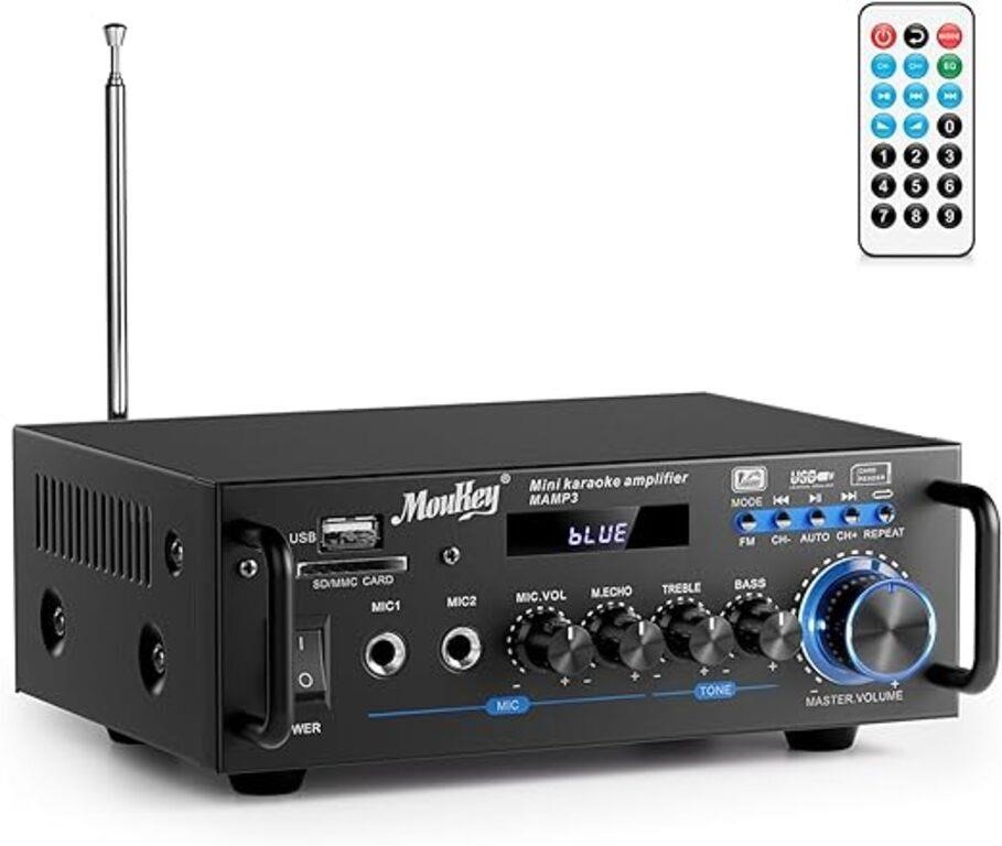 Moukey Bluetooth 5.0 Stereo Amplifier