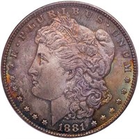 $1 1881-CC PCGS MS65