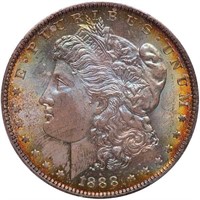 $1 1888-O PCGS MS65 CAC