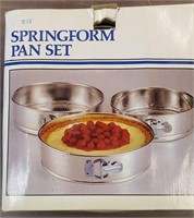 Springform Pan Set