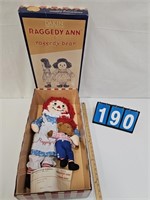 85th Anniversary 22" Raggedy Ann And Bear