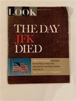 1967 "LOOK" Mag The Day JFK Died