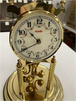 Vintage Kundo Brass Clock