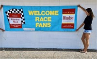 VERY RARE 1974 NASCAR Winston Cup Banner