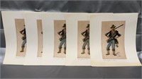 1898 Charles Johnson Post Print With Signature