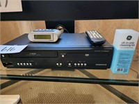Magnavox VHS/DVD Player, Alarm Clock
