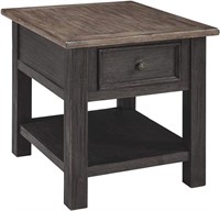 Design by Ashley Tyler Creek Rustic End Table