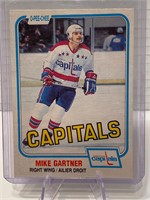 Mike Gartner 1982 Card 2nd Year