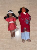 Vintage native american & Skookum doll