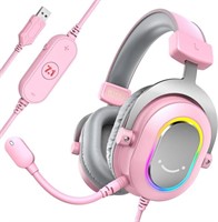 $58 FIFINE PC Gaming Headset, USB Wired Headset