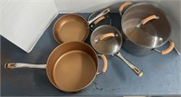 USA Cooks Essentials Impactbase Pots And Pans