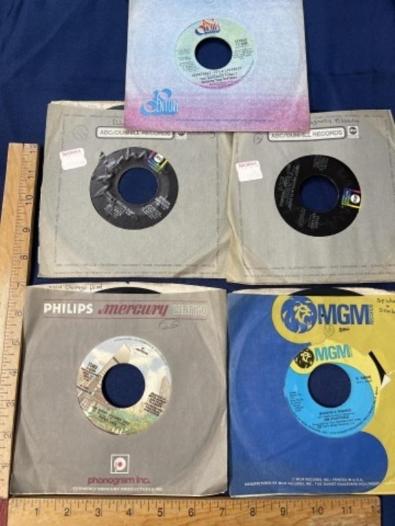 45 record lot Jim Croce Jim Stafford the Knight