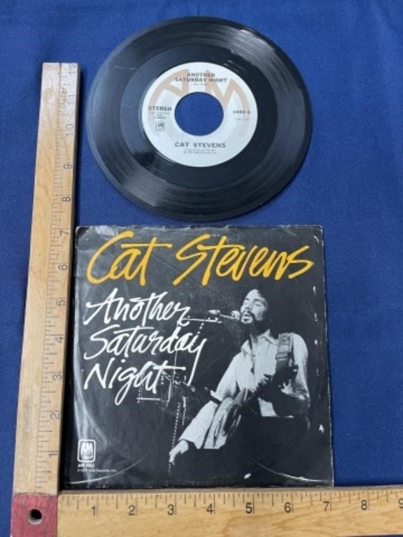 45 record Cat Stevens another Saturday night