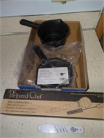Pampered Chef Micro-cooker, Baster & Cleaning
