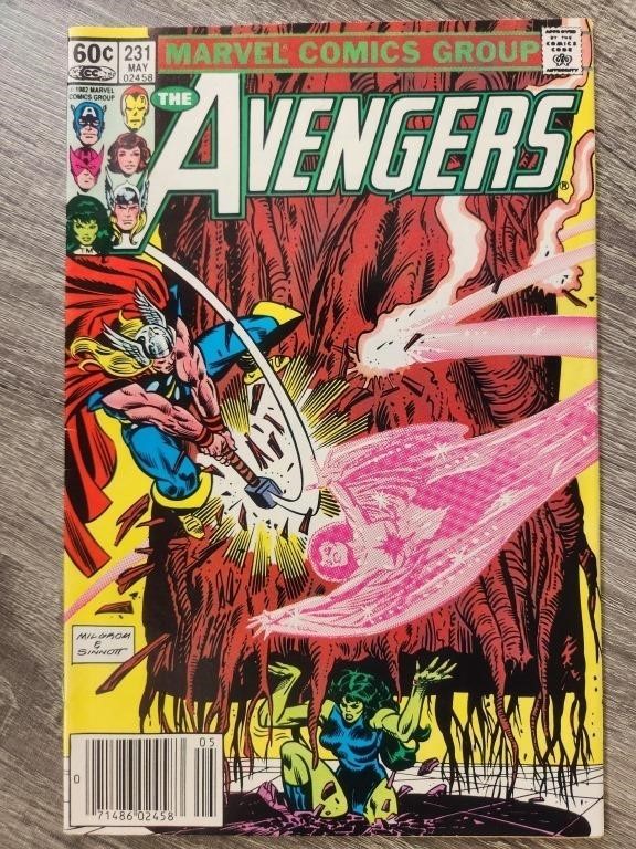Avengers #231 (1983) 1st EROS M/W SHE-HULK NSV