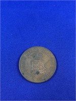 1953 Queen Elizabeth Coronation Coin