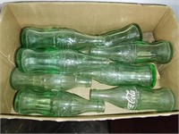 10 Empty Coca Cola Bottles