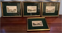 Lot of 4 Turner Wall Accessory Artwork