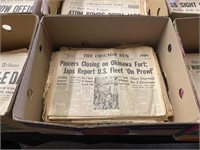 Vintage Newspapers, Japs Report US Fleet On Prowl