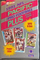 1991 Pacific Box W/ Unopened Football Cards