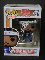 ALLEN IVERSON SIGNED FUNKO WITH COA