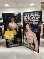 2 NIB STAR WARS COLLECTOR SERIES ACTION FIGURES