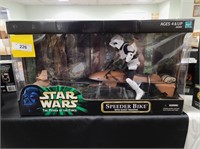 NIB STAR WARS SPEEDER BIKE, 25" LONG