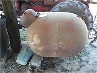 Vintage propane tank