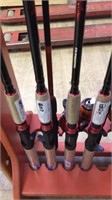(4) Shimano Graphite Sojourn Rods