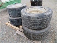 (4) Assorted Tires & Rims
