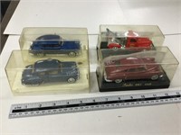 4 Solido cars