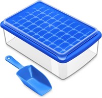 ARTLEO Ice Cube Tray with Lid and Storage Bin for