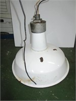 PORCELAIN GAS STATION LIGHT FIXTURE