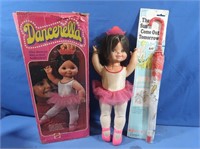 1978 Dancerella Doll w/Original Box, Vintage