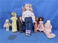 1968 Barbie Doll, other Vintage Dolls-some made