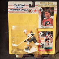 Eric Lindros First Year Edition Figure and Cards