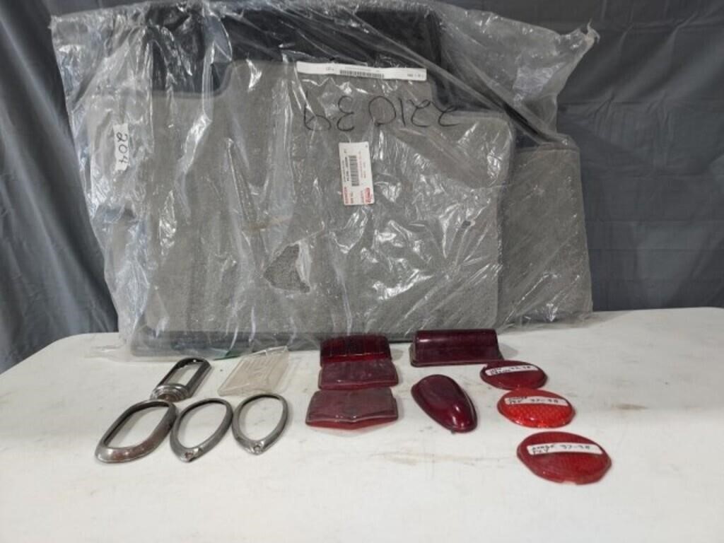 Toyota Car Mats and Various  Chrysler Glass Tail