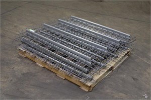 (4) Pallet Rack Shelves Approx 45"x50"