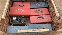 Lot of Tool Boxes & Lights