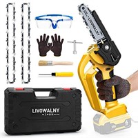 Mini chainsaw for DeWalt 20V battery: cordless ele